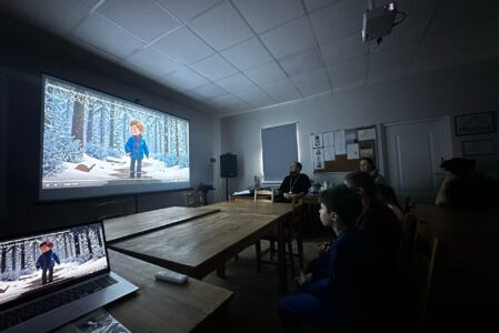 В воскресной школе нашего храма состоялась встреча с настоятелем иереем Евгением Михайловым  о вреде сквернословия