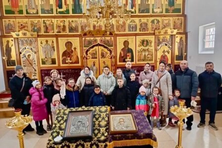 Паломническая поездка воспитанников воскресной школы в Храм Вознесения Господня г. Батайска