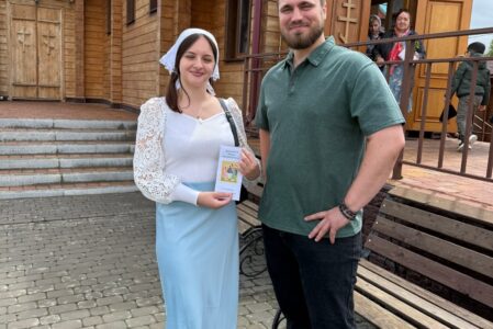 В день великого праздника Святой Троицы была проведена миссионерская акция