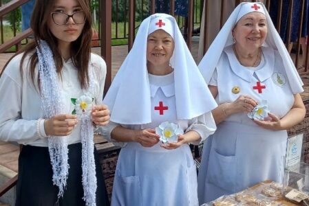 24.05.2026 года в нашем храме прошла благотворительная акция «Белый цветок»