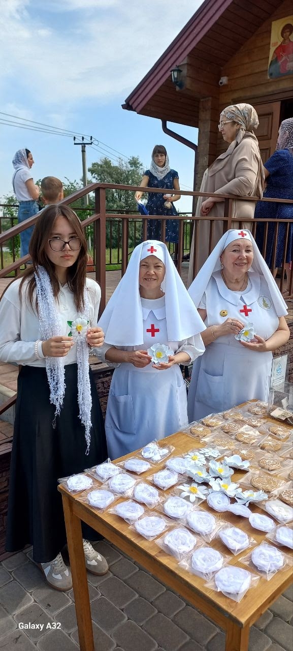 24.05.2026 года в нашем храме прошла благотворительная акция «Белый цветок»